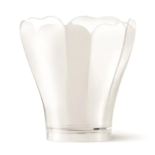 Vienkartiniai furšetiniai indeliai LILY, skaidrus, PS, 160 ml, D 7,1 cm, H 8 cm, 40 vnt