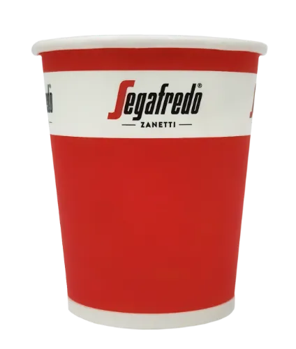 Vienkartiniai popieriniai puodeliai SEGAFREDO, 240ml, 55 vnt.