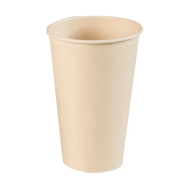 Vienkartiniai puodeliai B'Green, bambuko pluoštas/PLA, 475 ml, D90 mm, 50 vnt