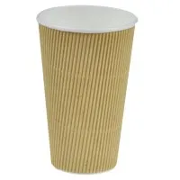 Papīra krūzīte RIPPLE, 473ml, D90mm, 0.58kg, 25 gab.