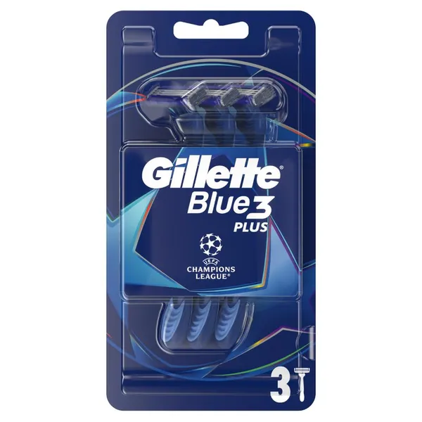 Vienkartiniai skustuvai GILLETTE BLUE 3 PLUS COMFORT, 3 vnt.
