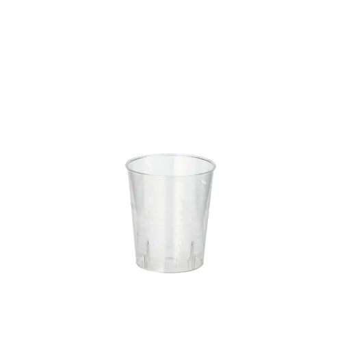 Vienkartiniai stikliukai, skaidrūs, PS, 20 ml, 3,9 x 4,1 cm, 40 vnt.
