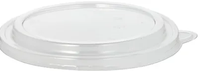 Vienkartinis dangtelis Starpak, 1000 ml salotų indeliui,  PET, D 15 cm, skaidrūs, 50 vnt