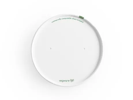 Vienkartinis dangtelis VEGWARE, popierius, D 115 mm, 25 vnt