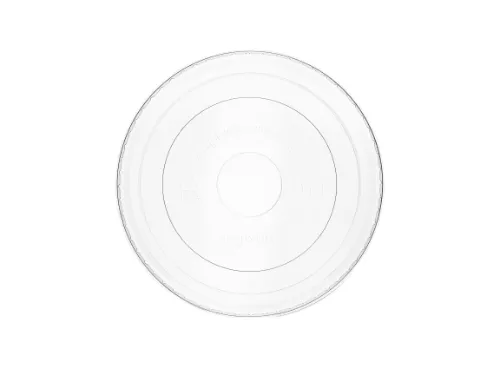 Vienkartinis dangtelis VEGWARE, šaltiems patiekalams,  PLA, D 115 mm, 50 vnt
