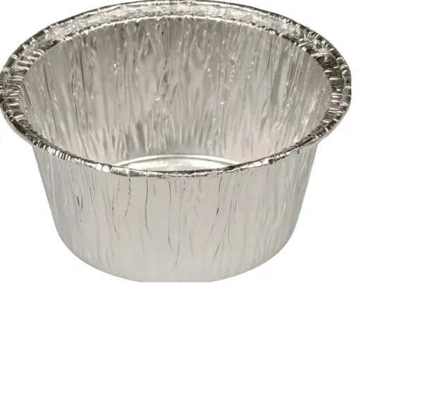 Vienkartinis indelis, aliuminis, 115 ml, D 8 cm, H 3,7 cm, 150 vnt
