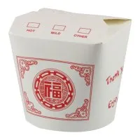 Vienkartinis indelis NOODLE China, popierius/PE, 750 ml, D95 x 100 mm, 50 vnt.