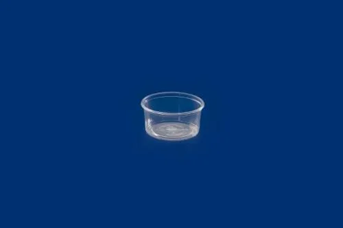 Vienkartinis indelis padažui , PP, skaidrus, D 10,5 cm, H 4,2 cm, 250 ml, 1000 vnt.