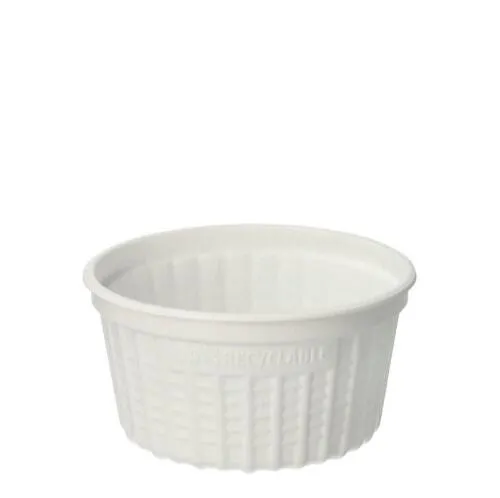 Vienkartinis indelis sriubai ToGo, PP, baltas, 350 ml, D 115 mm, H 60 mm, 25 vnt.