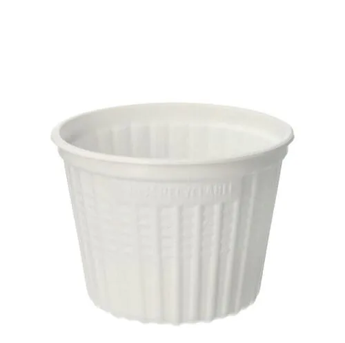 Vienkartinis indelis sriubai ToGo, PP, baltas 500 ml, D 115 mm, H 85 mm, 25 vnt