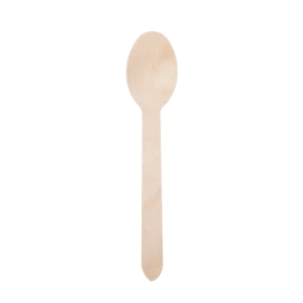 Vienkartinis šaukštas, medis, L 16 cm, 100 vnt
