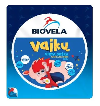 Virta dešra Vaikų, pjaustyta, aukščiausios rūšies, 250g, UME