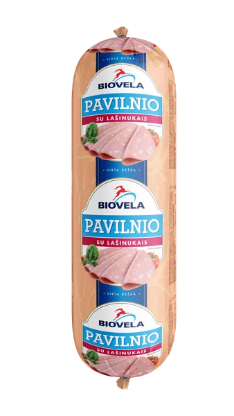 Virta PAVILNIO dešra su lašinukais, BIOVELA, I rūšis, ~1,5 kg