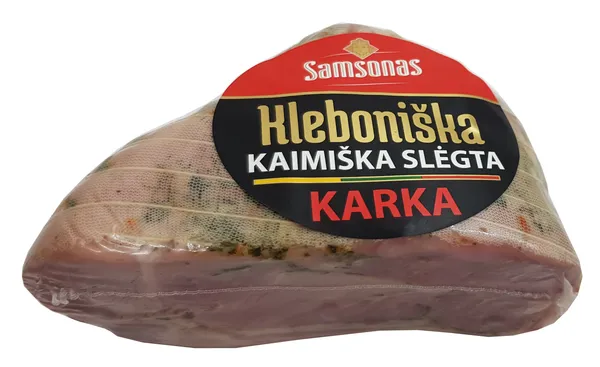 Virta slėgta kiaulienos karka SAMSONAS Kleboniška,  a.r., ~500 g