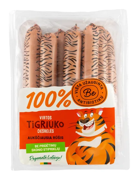 Virtos dešrelės TIGRIUKAS,apsauginėse dujose, ~0.7 kg