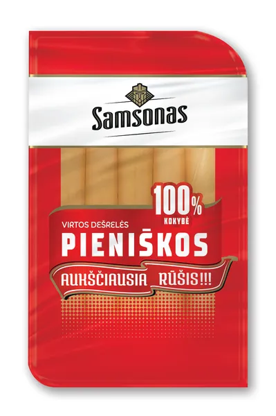 Virtos SAMSONO PIENIŠKOS dešrelės, A rūšis, 0,31 kg