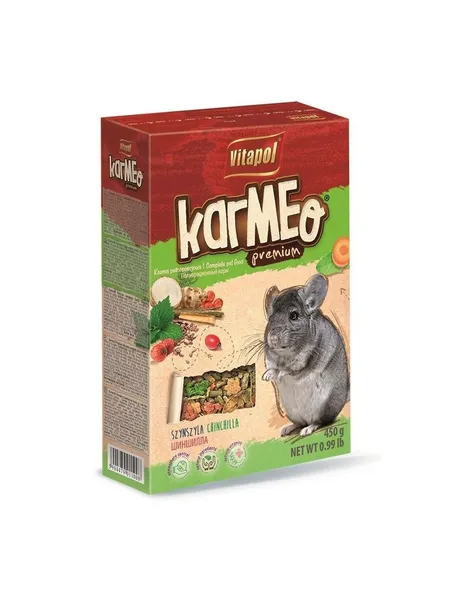 Visavertis ėdalas šinšiloms VITAPOL, 450 g