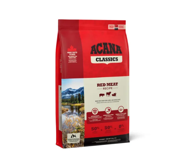 Visavertis šunų ėdalas ACANA, Red Meat Recipe, s.m., 9,7 kg