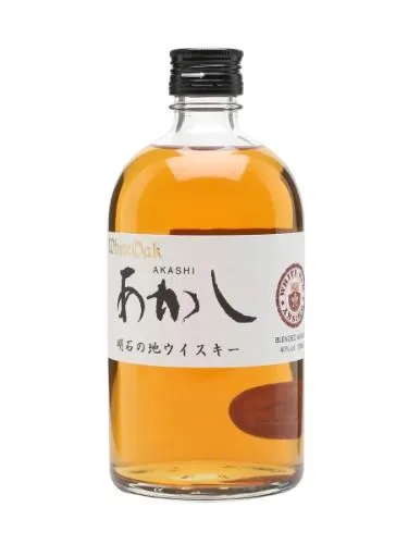 Viskis AKASHI Blend White OAK 40%, 0,5 l