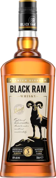 Viskis BLACK RAM,  40%, 0,7 l