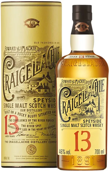 Viskis CRAIGELLACHIE, 13 Years, 46% 0,7l