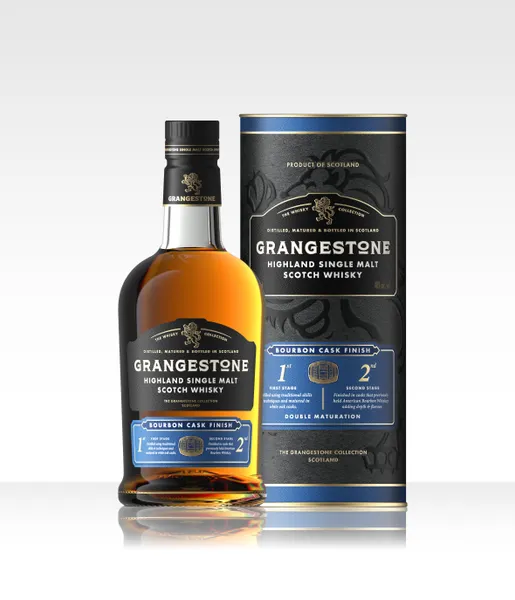 Viskis GRANGESTONE Bourbon Cask,single m.40%, 0,7 l
