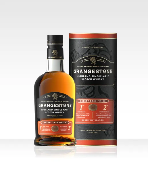 Viskis GRANGESTONE Sherry Cask,single m.40%, 0,7 l