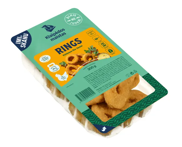 Vištienos file žiedeliai RINGS, 300g