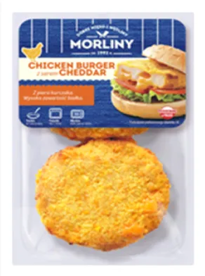 Vistas burgera kotlete ar sieru MORLINY 400g