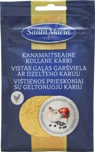 Vištienos prieskoniai SANTA MARIA, su geltonuoju kariu, 24 g