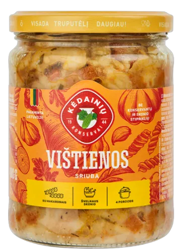 Vištienos sriuba KĖDAINIŲ, su makaronais, 480 g