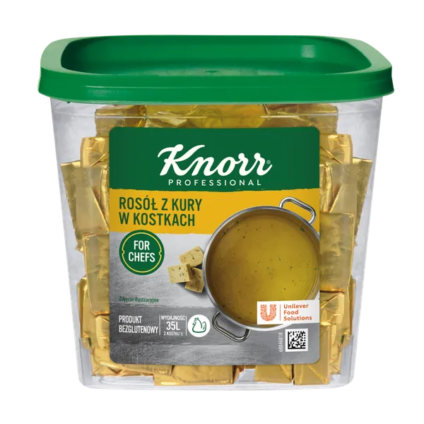 Vištienos sultinys kubeliais KNORR PROFESSIONAL, 0,7 kg