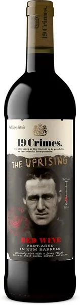 Vynas 19 CRIMES The Uprising, raudonas, sausas, 14.5 %, 0.75 l