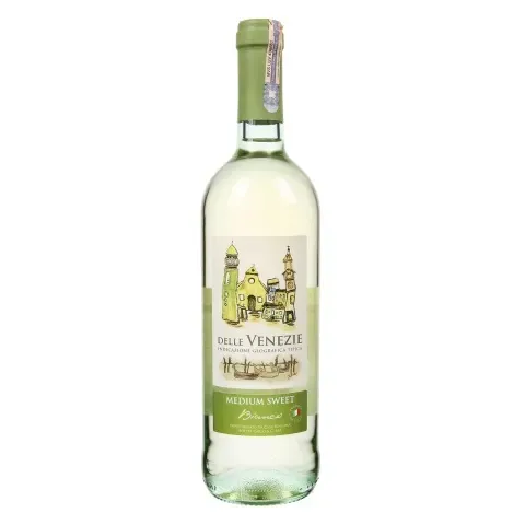 Vynas CASA VENERDI baltas, pusiau saldus, 0,75l 11%