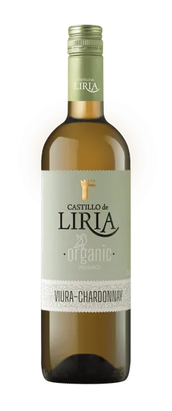 Vynas Castilla De Liria, Viura - Chardonnay Organic baltas, sausas, 0,75 l, LT-EKO-001