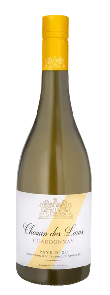 Vynas CHEMIN DES LIONS, Oak Chardonnay, IGP, baltas, sausas, 13%, 6 x 0,75 l