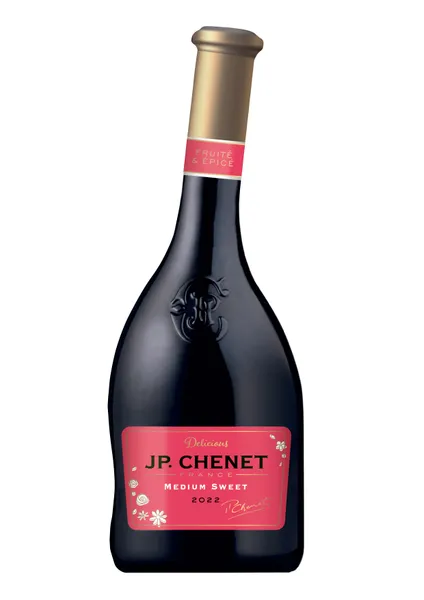 Vynas CHENET MEDIUM SWEET, su gn., raudonasis, pusiau saldus, 11,5%, 0,75 l