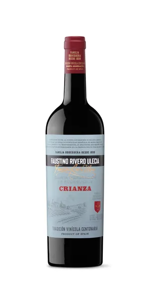 Vynas FAUSTINO RIVERO ULECIA, Crianza, raudonas, 13%, 0,75 l