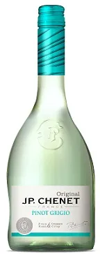 Baltvīns J.P.CHENET Pinot Grigio, pussauss, 13%, 0.75l
