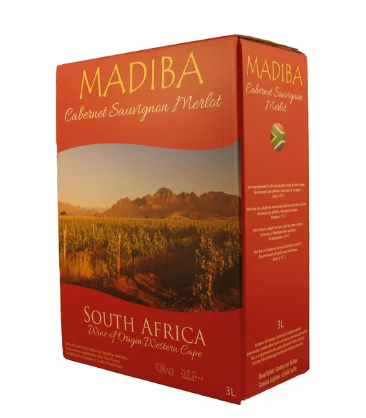 Vynas MADIBA Cabernet Sauvignon/Merlot, BIB, raudonasis, sausas, 13%, 3 l