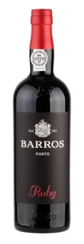 Vynas PORTO BARROS RUBY, raudonas, saldus, 19,5%,  0,75 l