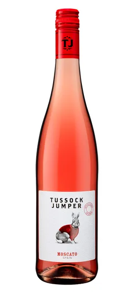 Vynas TUSSOCK JUMPER Moscato Rose DO, rožinis, saldus, 11%, 0,75 l