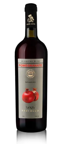 Vynas VEDI - ALCO granatų, saldus, 13%, 0,75l