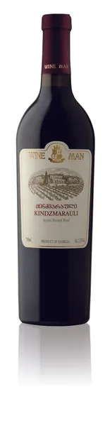 Vynas, WINE MAN, Kindzmarauli, pusiau saldus, raudonas, 11%, 0,75l