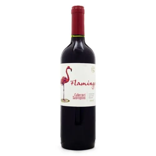 Vynas YALI, Flamingo Cabernet Sauvignon, pusiau saldus, raudonas 12,5 %, 0.75 l