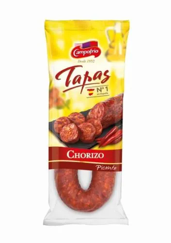 Vītināta desa Chorizo, pikanta, I šķira, 225g