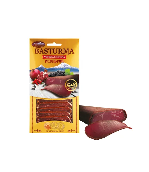 Vytinta jautiena BASTURMA, a.r., 60 g