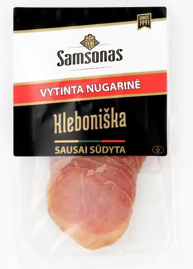 Vytinta sausai sūdyta SAMSONO Kleboniška nugarinė, a.r., 100g