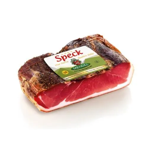 Vytintas kiaulienos kumpis Speck MENDEL, lengvai rukytas,  I r., ~2,5kg