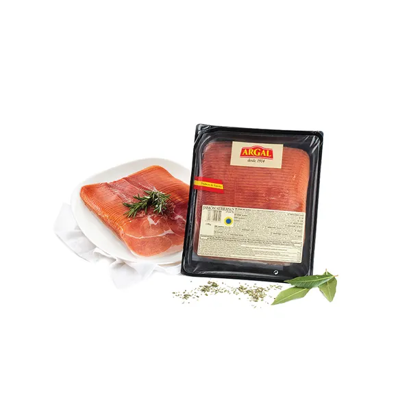 Vytintas kumpis ARGAL, JAMON SERRANO griežinėliais, a.r., 300 g